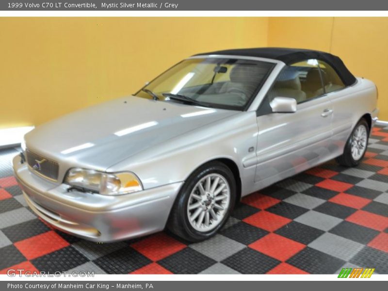 Mystic Silver Metallic / Grey 1999 Volvo C70 LT Convertible