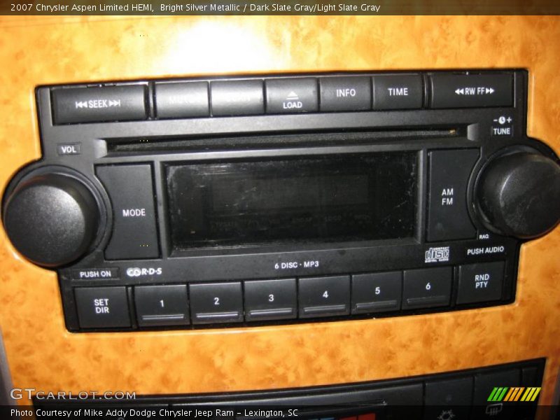 Bright Silver Metallic / Dark Slate Gray/Light Slate Gray 2007 Chrysler Aspen Limited HEMI