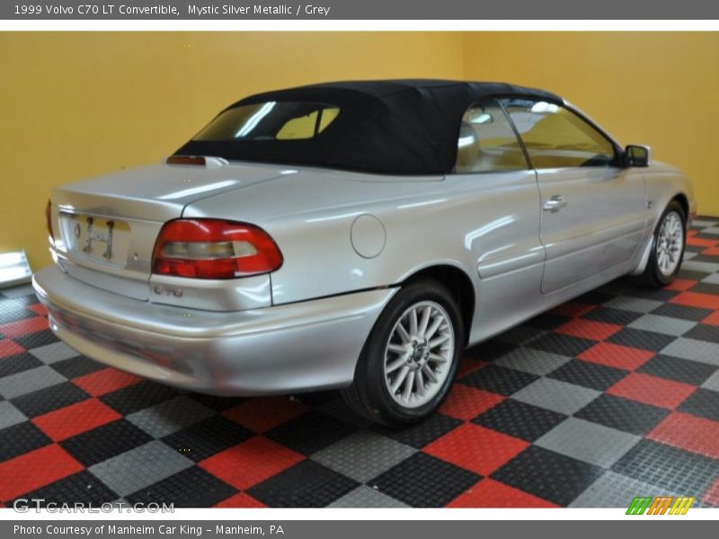 Mystic Silver Metallic / Grey 1999 Volvo C70 LT Convertible