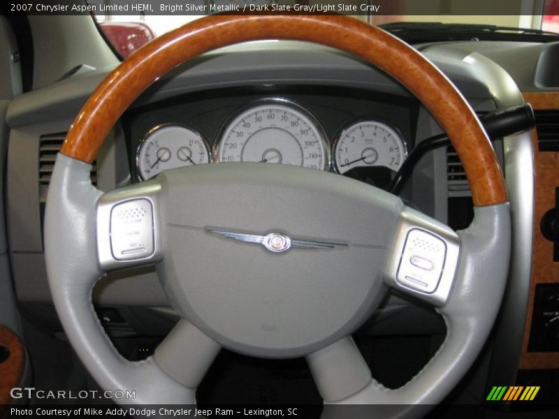 Bright Silver Metallic / Dark Slate Gray/Light Slate Gray 2007 Chrysler Aspen Limited HEMI