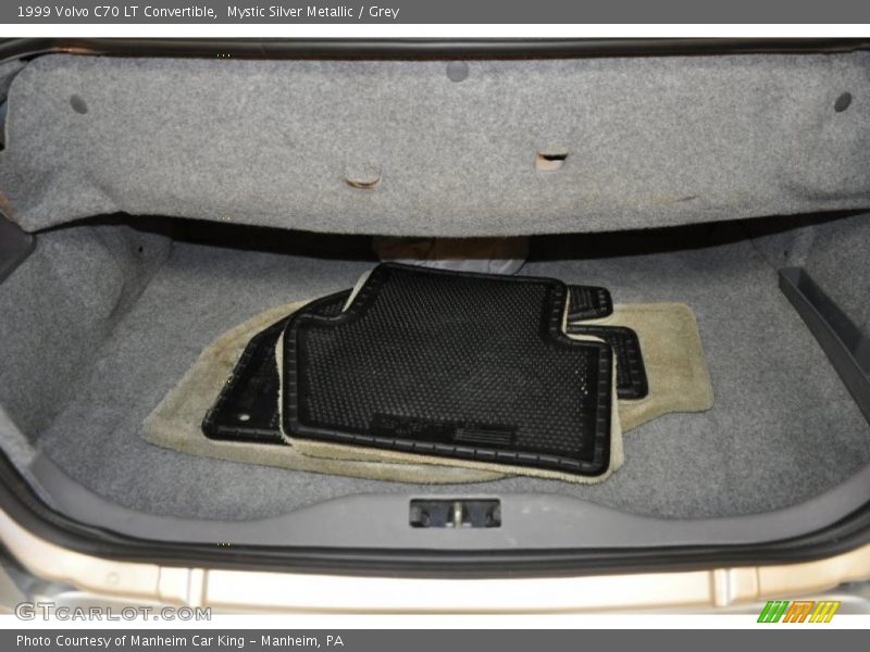Mystic Silver Metallic / Grey 1999 Volvo C70 LT Convertible