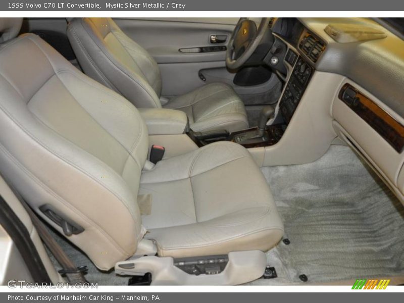 Mystic Silver Metallic / Grey 1999 Volvo C70 LT Convertible