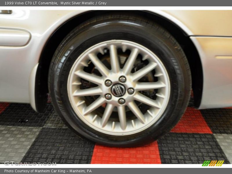 Mystic Silver Metallic / Grey 1999 Volvo C70 LT Convertible