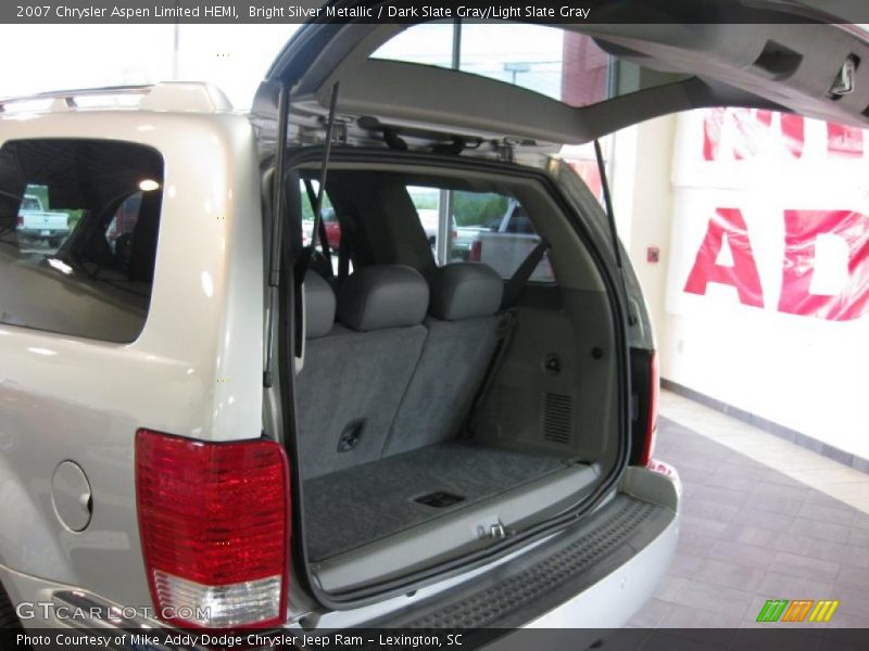Bright Silver Metallic / Dark Slate Gray/Light Slate Gray 2007 Chrysler Aspen Limited HEMI