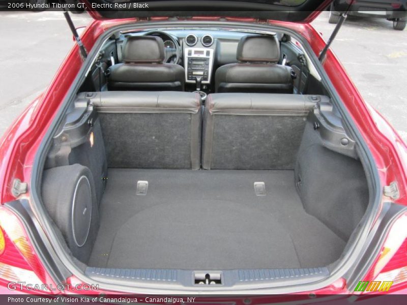 Electric Red / Black 2006 Hyundai Tiburon GT