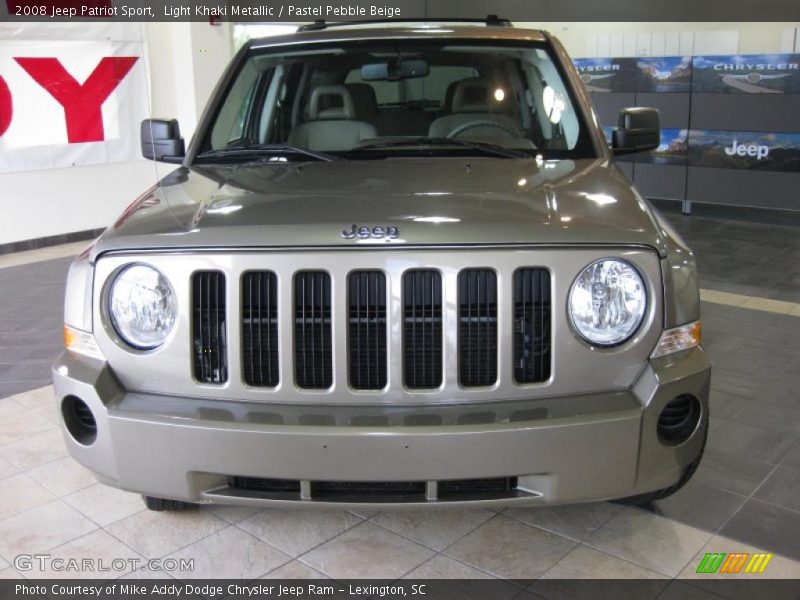 Light Khaki Metallic / Pastel Pebble Beige 2008 Jeep Patriot Sport