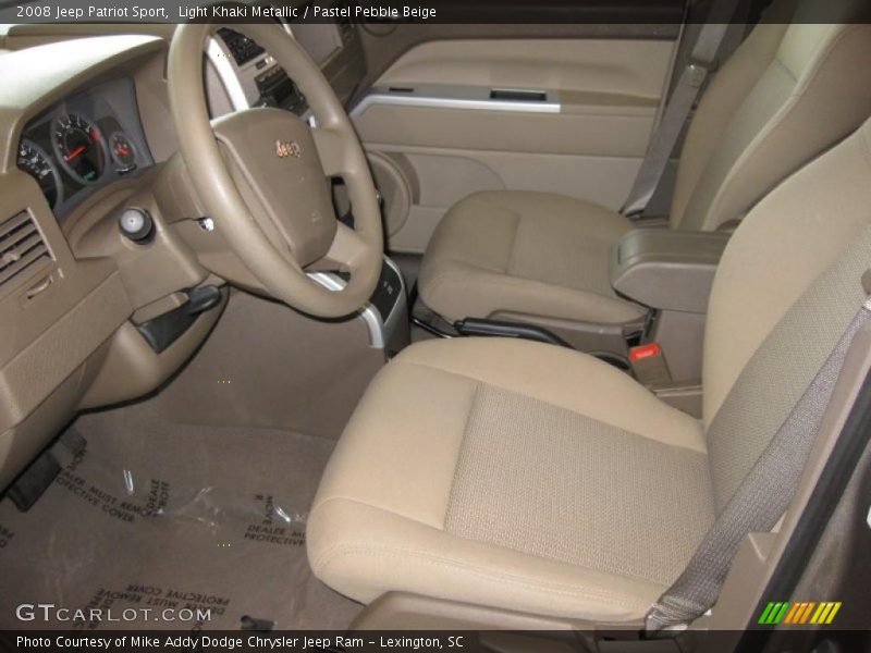 Light Khaki Metallic / Pastel Pebble Beige 2008 Jeep Patriot Sport
