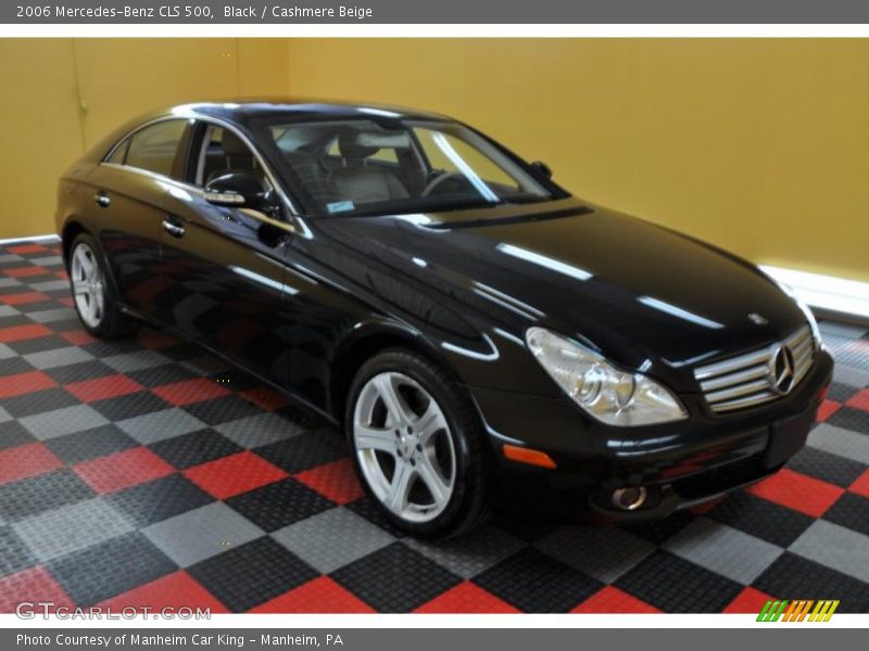 Black / Cashmere Beige 2006 Mercedes-Benz CLS 500