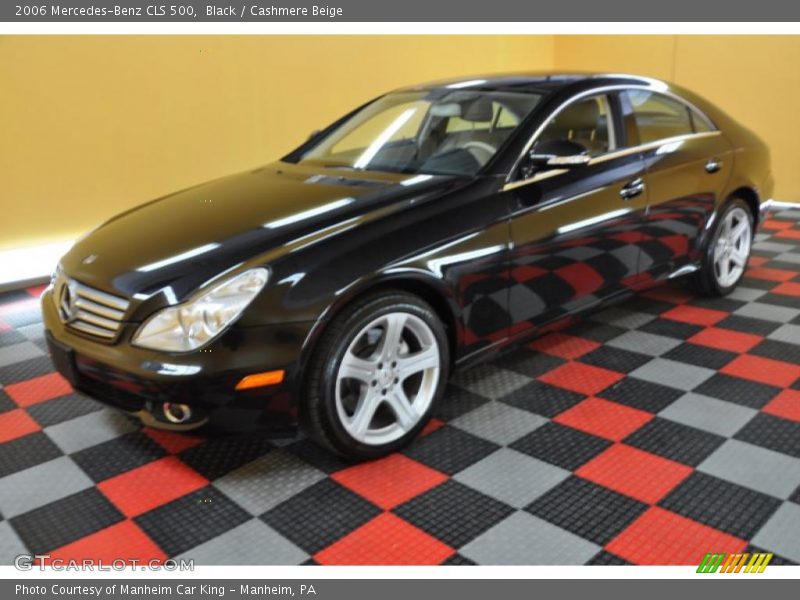 Black / Cashmere Beige 2006 Mercedes-Benz CLS 500