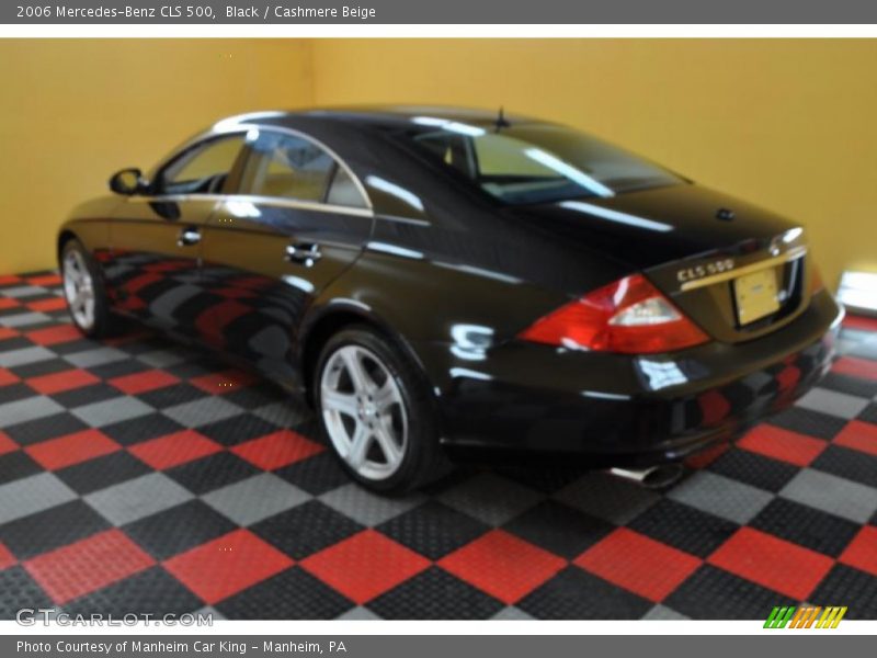 Black / Cashmere Beige 2006 Mercedes-Benz CLS 500