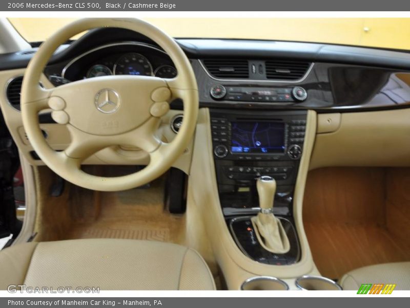 Black / Cashmere Beige 2006 Mercedes-Benz CLS 500