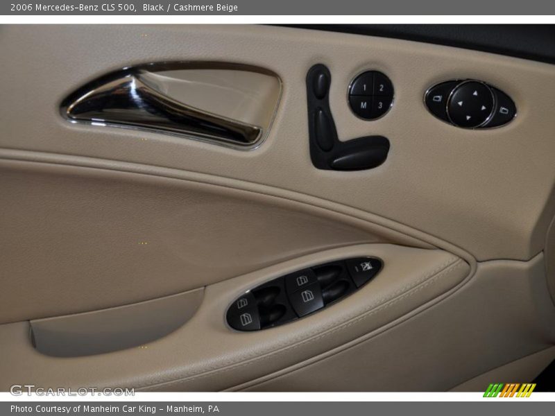 Black / Cashmere Beige 2006 Mercedes-Benz CLS 500