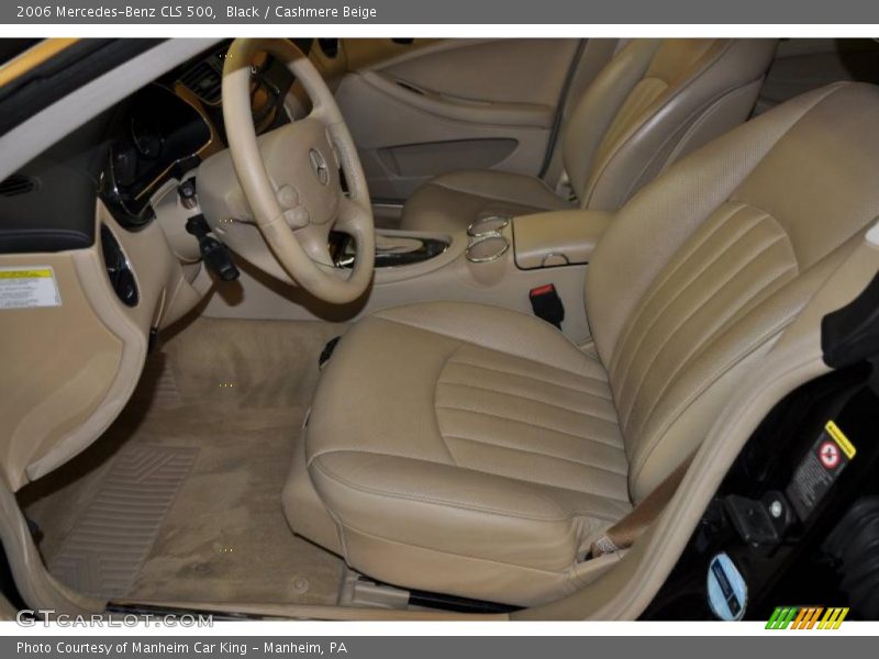 Black / Cashmere Beige 2006 Mercedes-Benz CLS 500