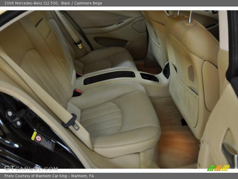 Black / Cashmere Beige 2006 Mercedes-Benz CLS 500