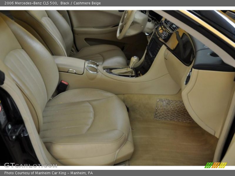 Black / Cashmere Beige 2006 Mercedes-Benz CLS 500