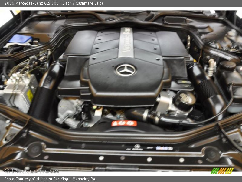 Black / Cashmere Beige 2006 Mercedes-Benz CLS 500