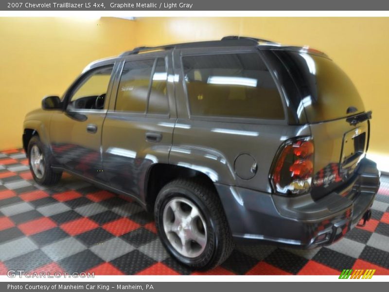 Graphite Metallic / Light Gray 2007 Chevrolet TrailBlazer LS 4x4