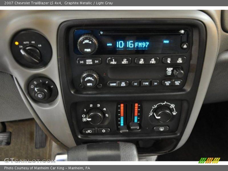 Graphite Metallic / Light Gray 2007 Chevrolet TrailBlazer LS 4x4