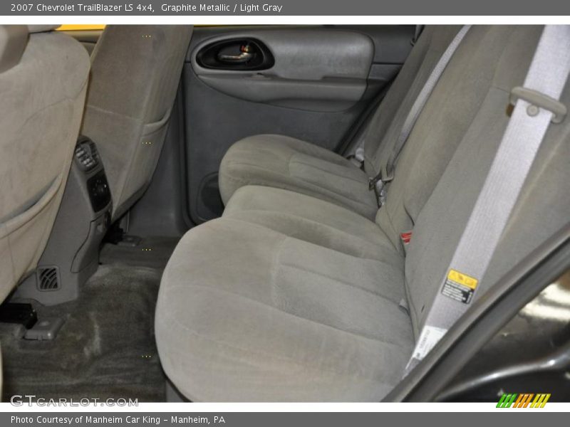 Graphite Metallic / Light Gray 2007 Chevrolet TrailBlazer LS 4x4
