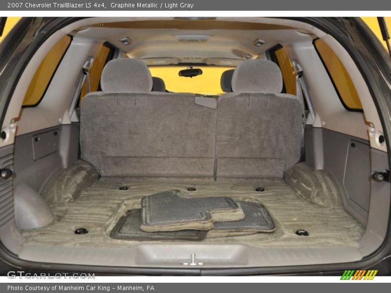 Graphite Metallic / Light Gray 2007 Chevrolet TrailBlazer LS 4x4