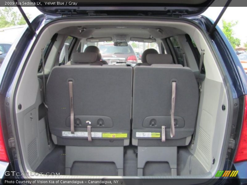 Velvet Blue / Gray 2009 Kia Sedona LX