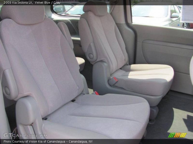 Velvet Blue / Gray 2009 Kia Sedona LX