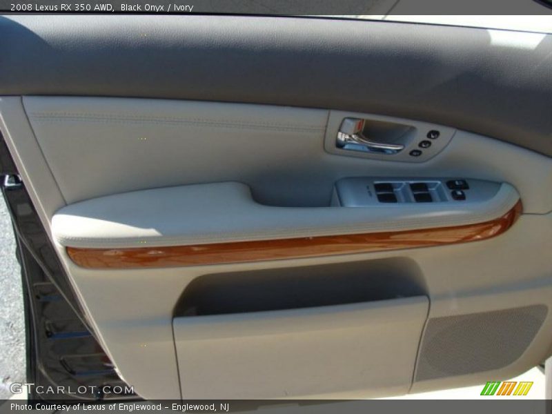 Black Onyx / Ivory 2008 Lexus RX 350 AWD
