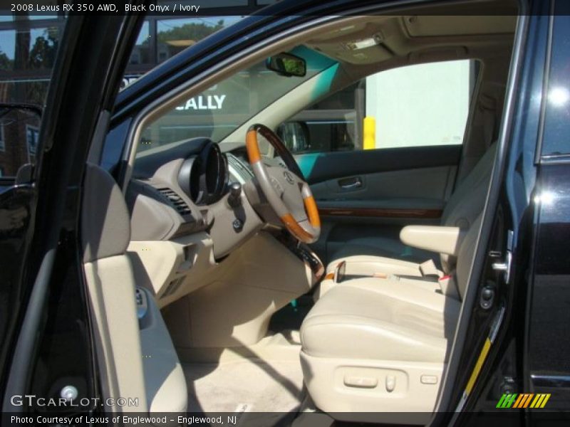 Black Onyx / Ivory 2008 Lexus RX 350 AWD
