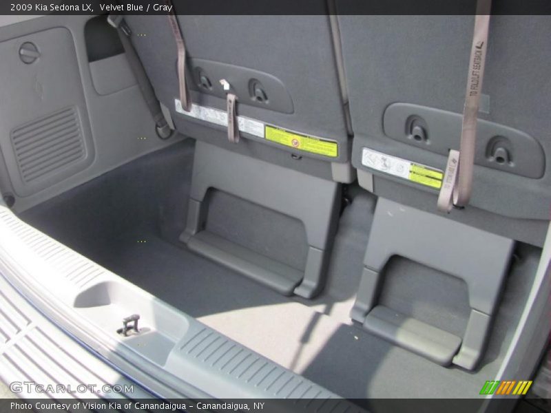 Velvet Blue / Gray 2009 Kia Sedona LX