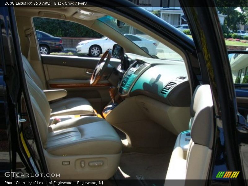 Black Onyx / Ivory 2008 Lexus RX 350 AWD