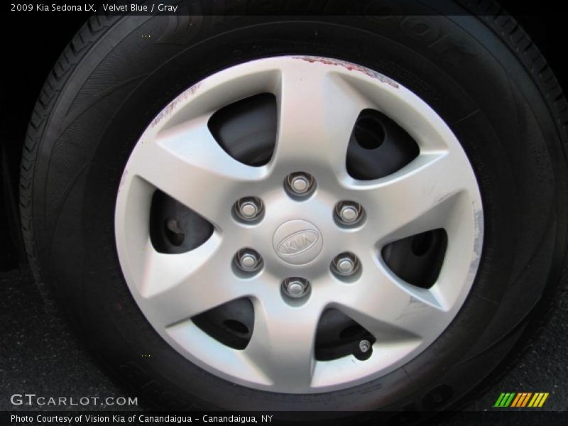 Velvet Blue / Gray 2009 Kia Sedona LX