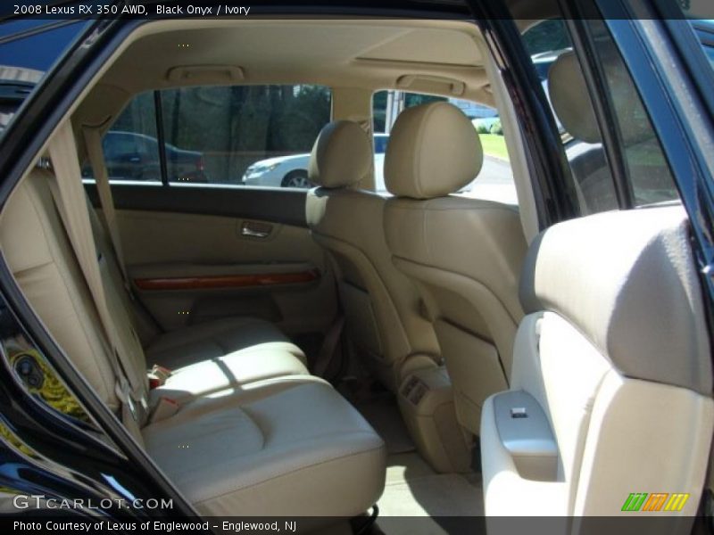Black Onyx / Ivory 2008 Lexus RX 350 AWD