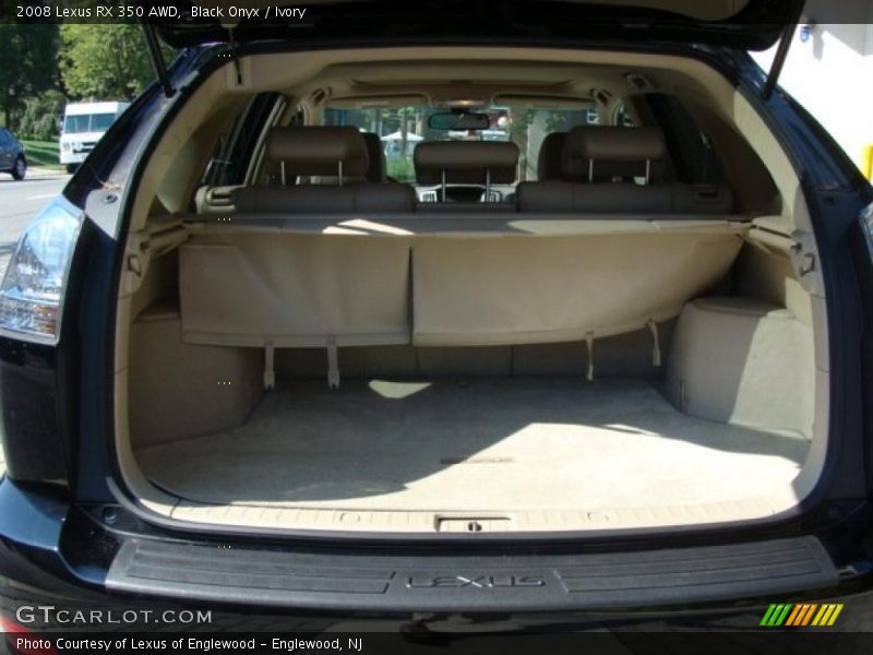 Black Onyx / Ivory 2008 Lexus RX 350 AWD