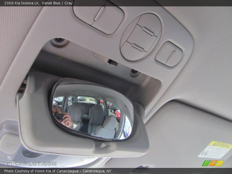 Velvet Blue / Gray 2009 Kia Sedona LX