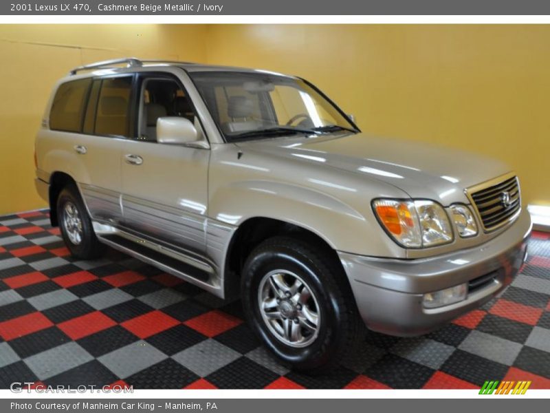 Cashmere Beige Metallic / Ivory 2001 Lexus LX 470