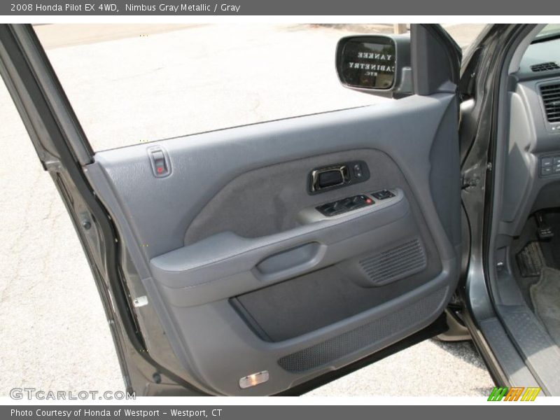 Nimbus Gray Metallic / Gray 2008 Honda Pilot EX 4WD