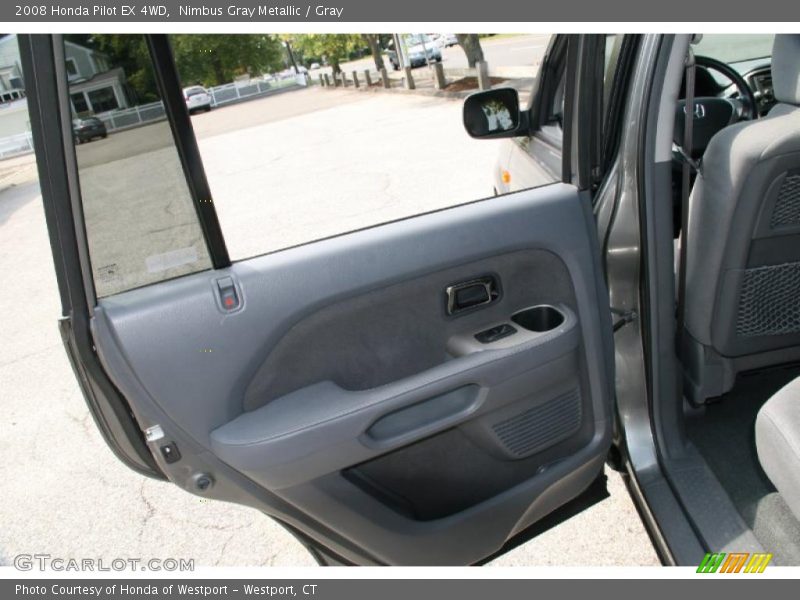 Nimbus Gray Metallic / Gray 2008 Honda Pilot EX 4WD