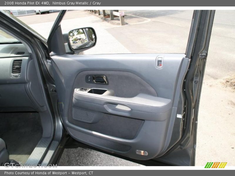 Nimbus Gray Metallic / Gray 2008 Honda Pilot EX 4WD