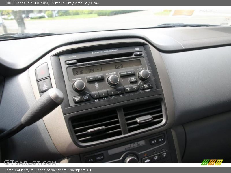 Nimbus Gray Metallic / Gray 2008 Honda Pilot EX 4WD