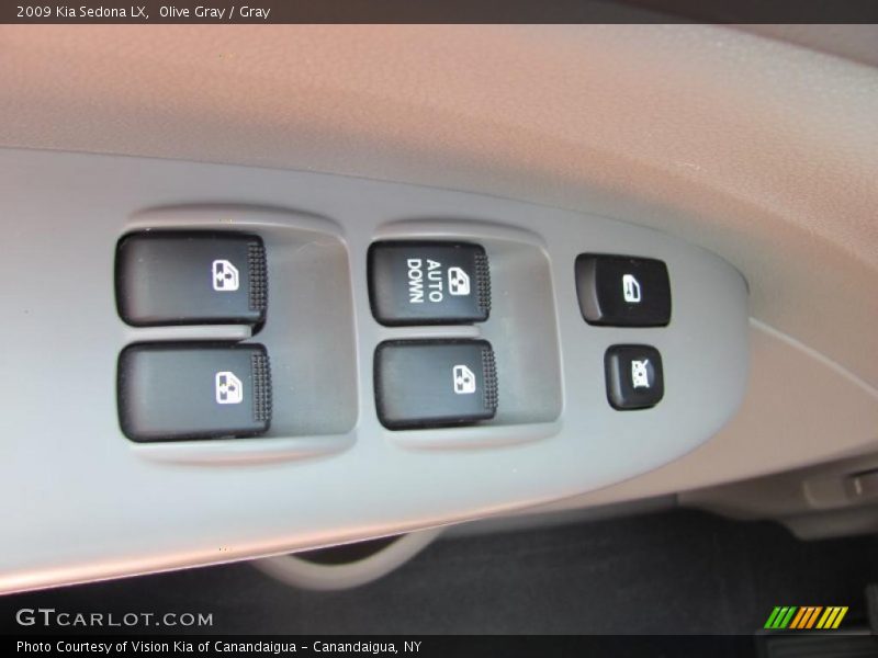 Olive Gray / Gray 2009 Kia Sedona LX
