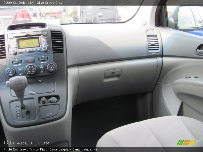 Olive Gray / Gray 2009 Kia Sedona LX