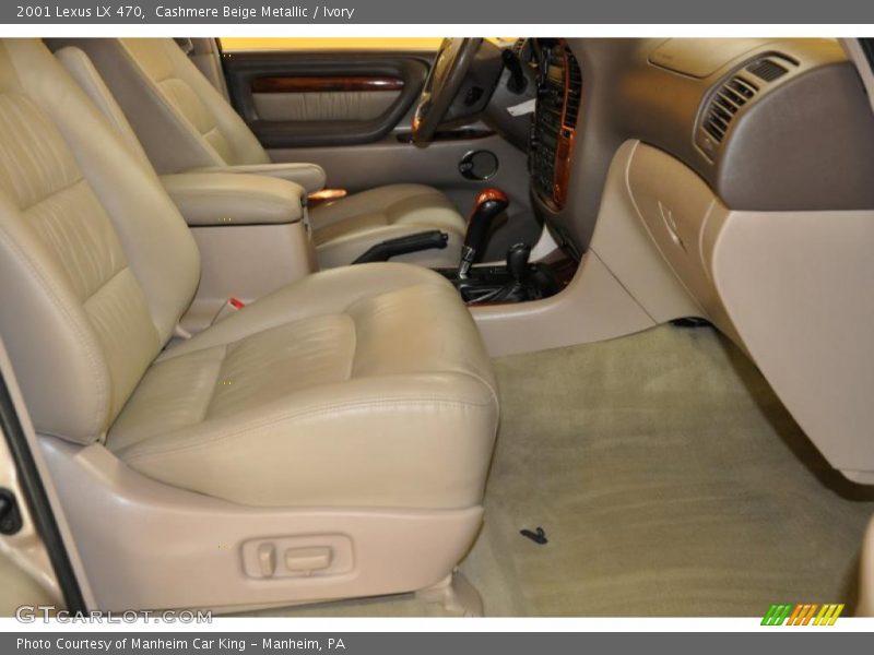 Cashmere Beige Metallic / Ivory 2001 Lexus LX 470