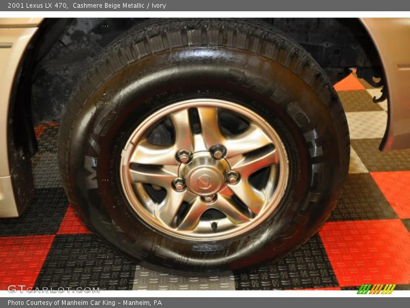 Cashmere Beige Metallic / Ivory 2001 Lexus LX 470