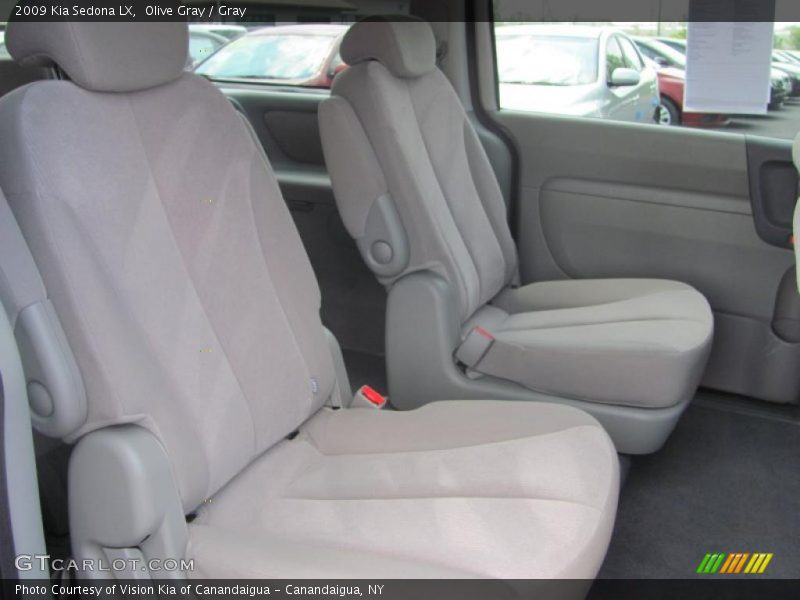 Olive Gray / Gray 2009 Kia Sedona LX