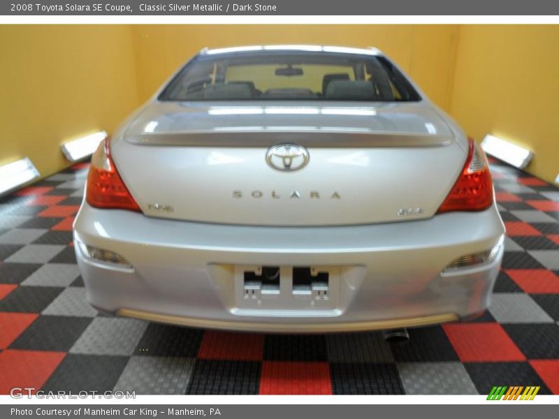 Classic Silver Metallic / Dark Stone 2008 Toyota Solara SE Coupe