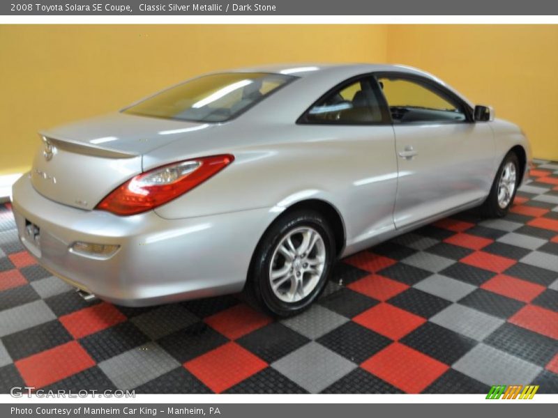 Classic Silver Metallic / Dark Stone 2008 Toyota Solara SE Coupe