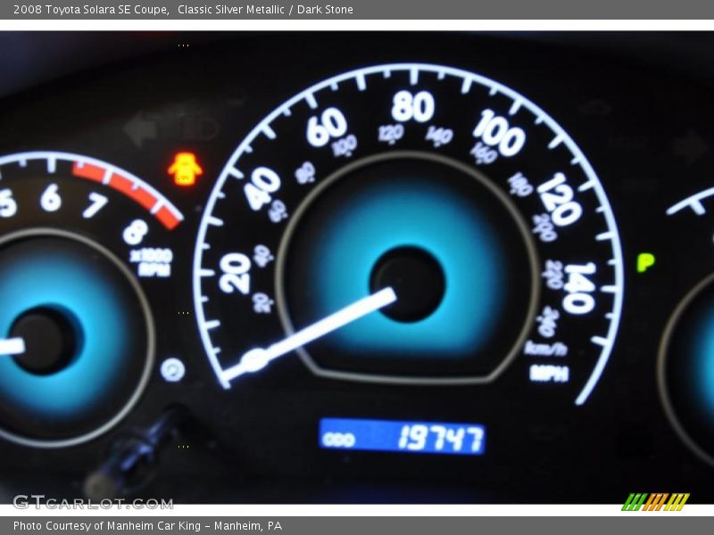 Classic Silver Metallic / Dark Stone 2008 Toyota Solara SE Coupe