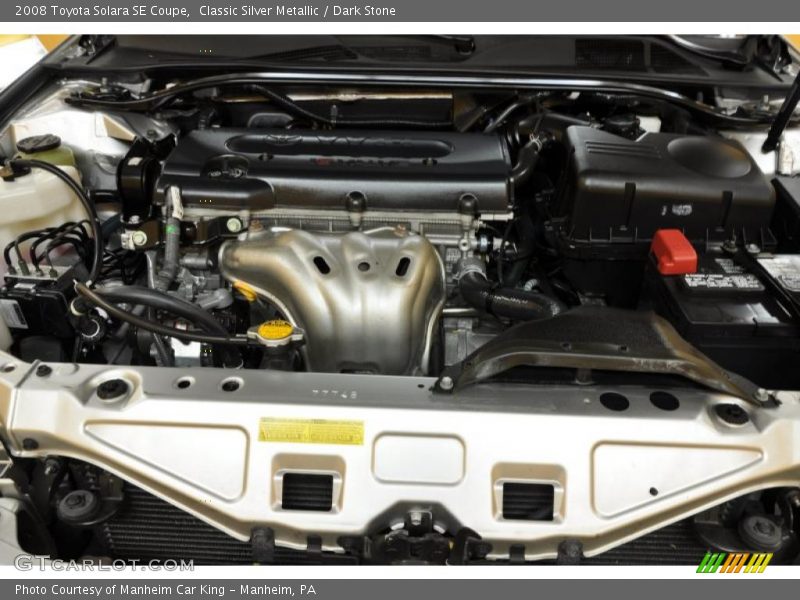 Classic Silver Metallic / Dark Stone 2008 Toyota Solara SE Coupe