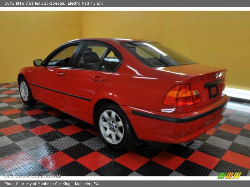 Electric Red / Black 2003 BMW 3 Series 325xi Sedan