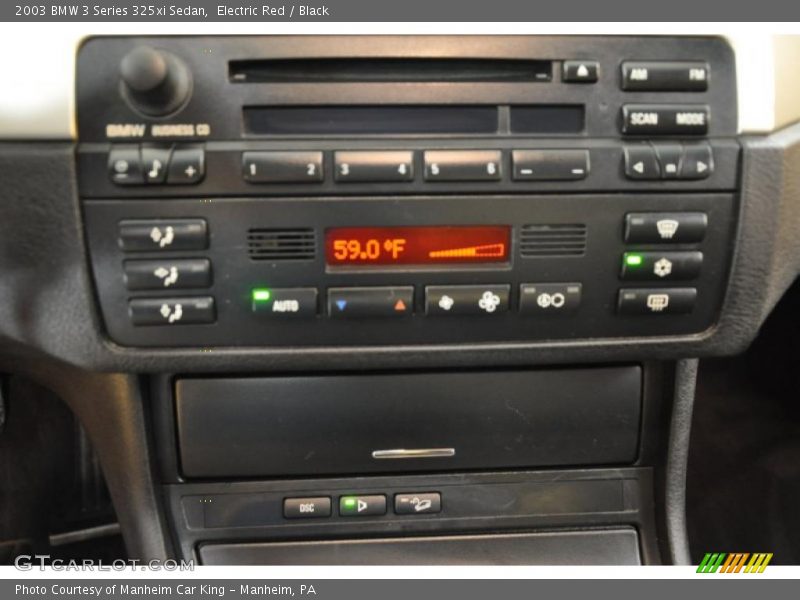 Electric Red / Black 2003 BMW 3 Series 325xi Sedan